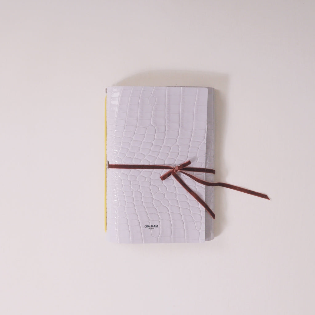 Lilac Croc Notebook
