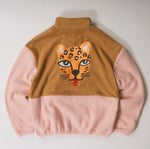 Pink Brown Fleece