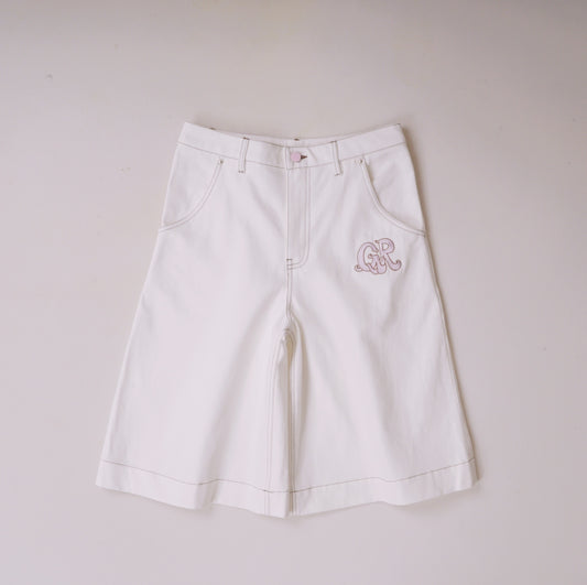 Bermuda Shorts With Scarf