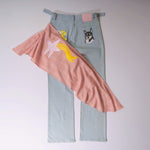 Embroidered Straight Jeans
