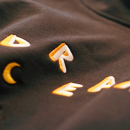 Black Faded "Dreamer" Hoodie