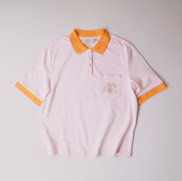 Pink Polo T Shirt