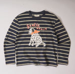 "Gentle Heart" Striped Long Sleeve