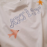 White "Artist" T-Shirt