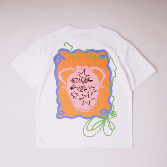 White "Artist" T-Shirt