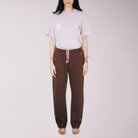 Brown Eggplant Sweatpants