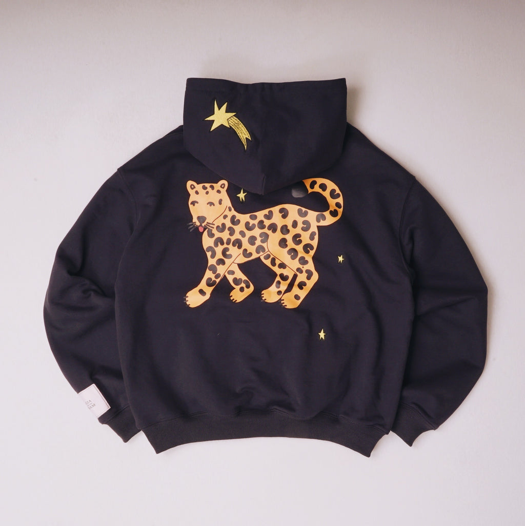 Black Faded Dreamer Hoodie