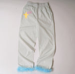 Feather-Trimmed Pyjama Pants