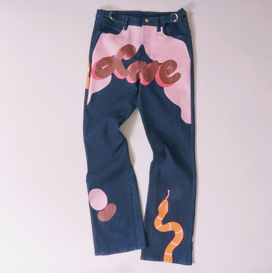 "Love" Jeans