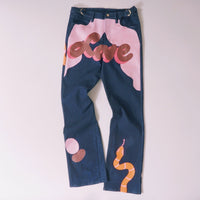 "Love" Jeans
