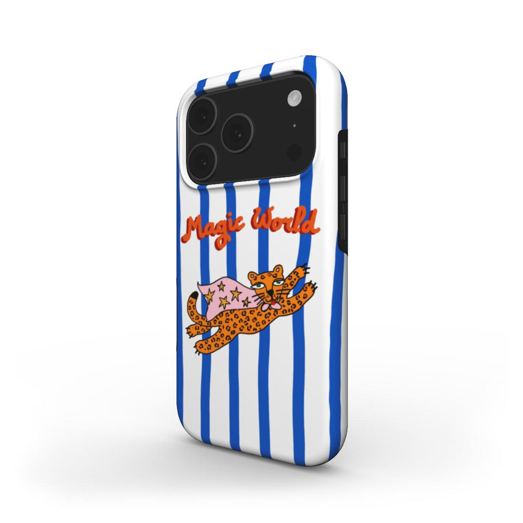 Magiškos katės telefono dėklas