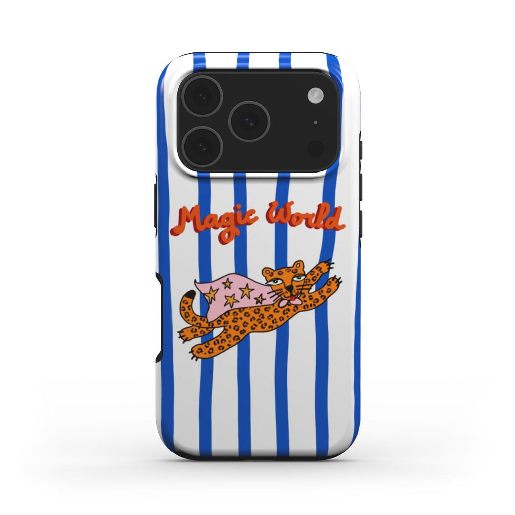 Magiškos katės telefono dėklas