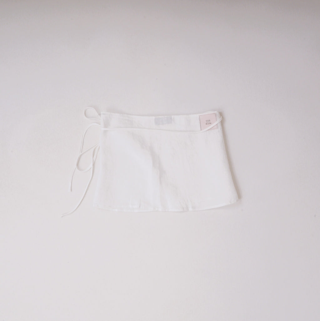 Wrap Around Linen Skirt
