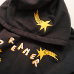 Black Faded "Dreamer" Hoodie