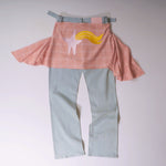 Embroidered Straight Jeans