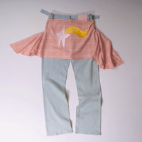 Embroidered Straight Jeans