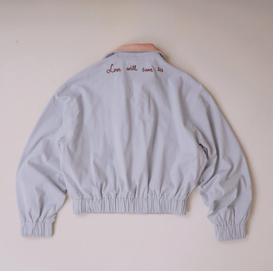 Pony Collar Blue Jacket