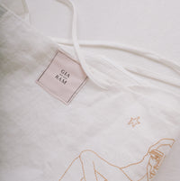 Wrap Around Linen Skirt