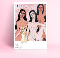 Hand Signed A2 print