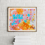 "Wild Love Zoo" Print