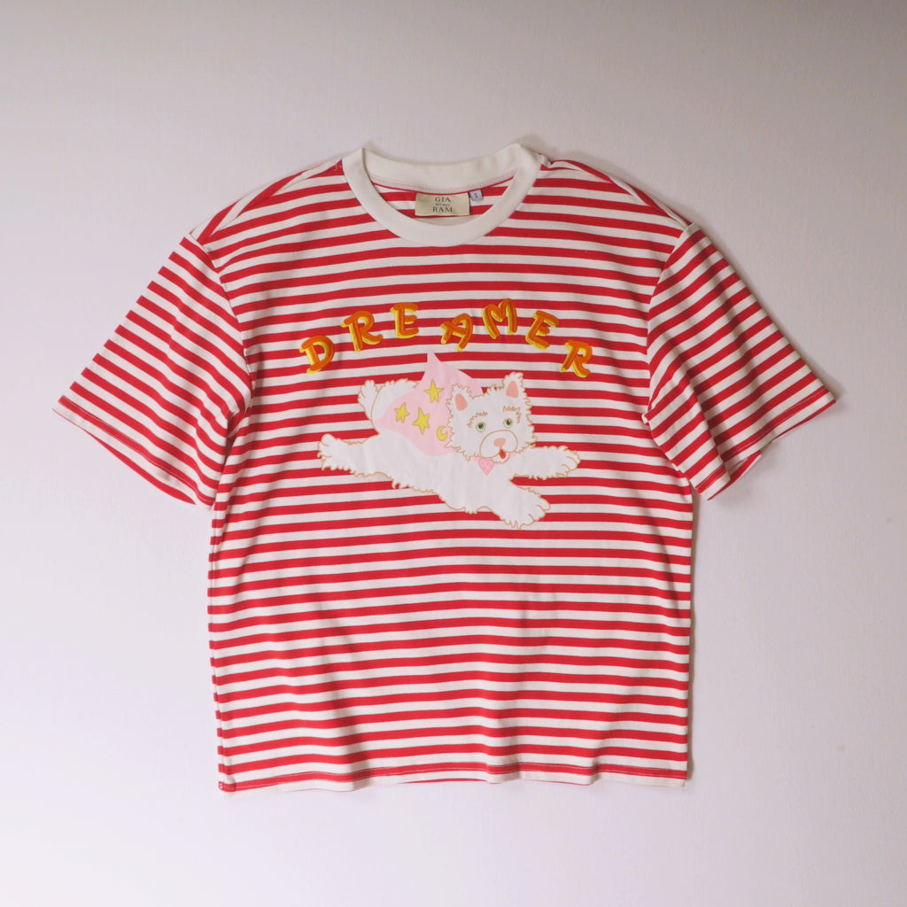 Red Striped T Shirt