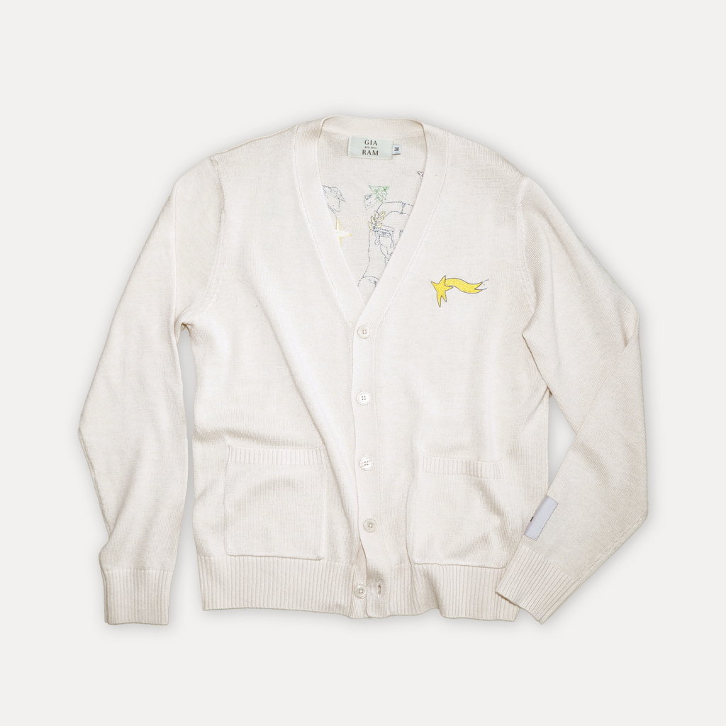 Off-white Wool Cardigan