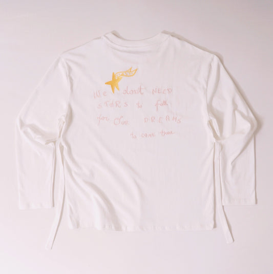 White Long Sleve T-Shirt