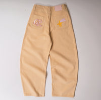 Swan Embroidery Pants