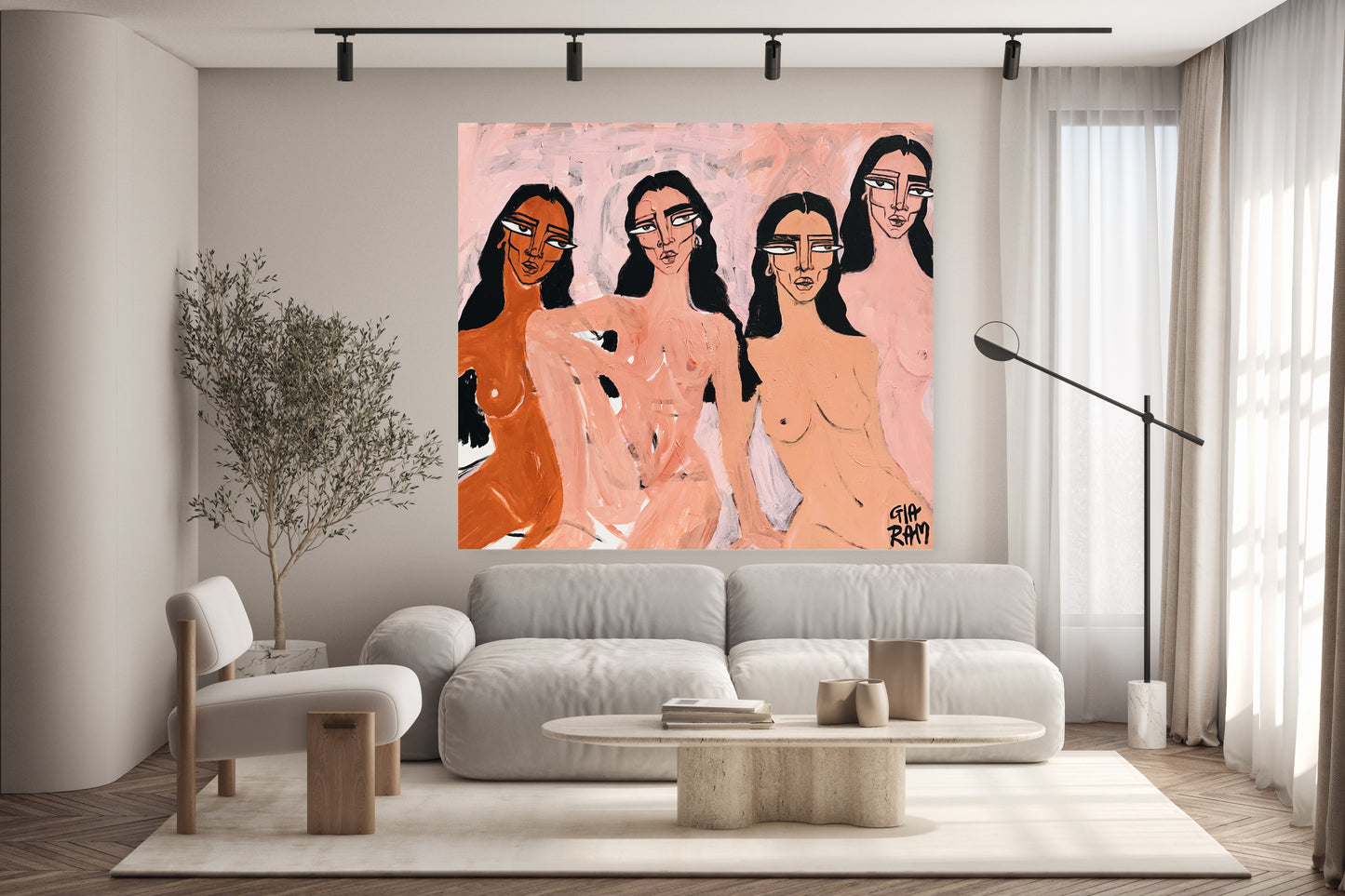 Original Painting "Girls 4"