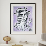 Original Painting “Dreamer from Moon”