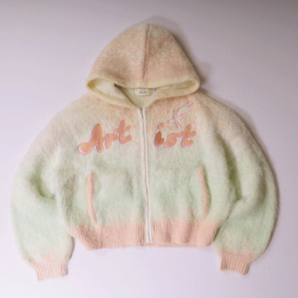 Mint Mohair "Artist" Jacket