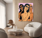 Original Painting "Love, Dreams & Faith”