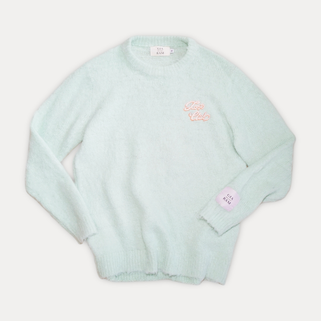 NFG Mint Mohair Sweater