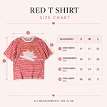 Red Striped T Shirt