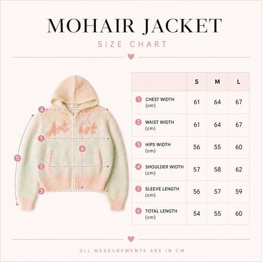 Mint Mohair "Artist" Jacket