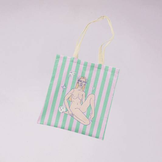 Green Love Tote Bag