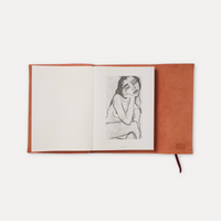 Carnet d'amour corail 