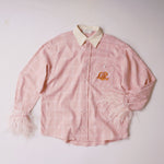 Pink Feather Shirt