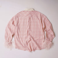 Pink Feather Shirt