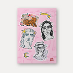 Sticker Set Of 3