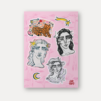 Sticker Set Of 3