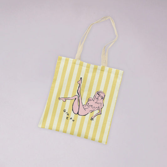 Yellow Love Tote Bag