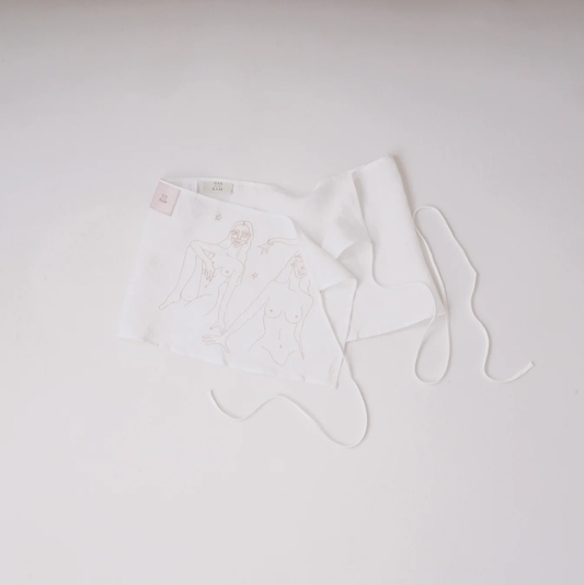 Wrap Around Linen Skirt