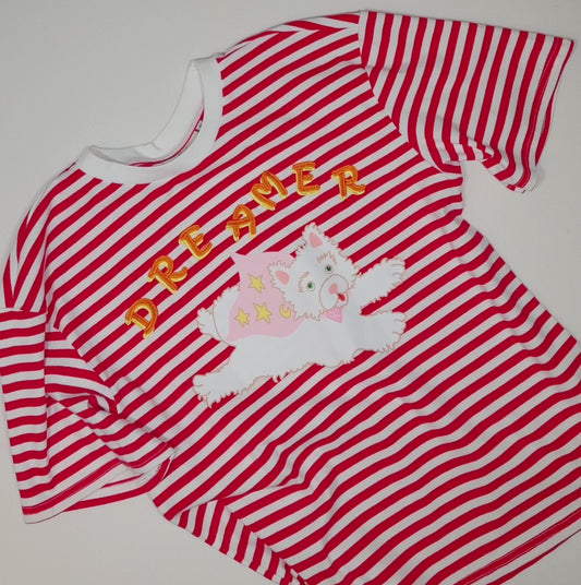 Red Striped T Shirt