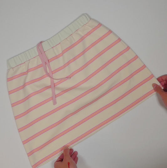Striped Mini Skirt