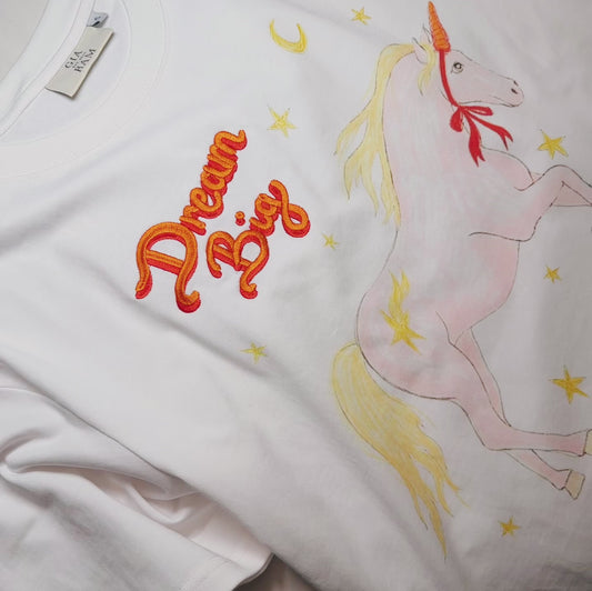 Unicorn Off-White T Shirt